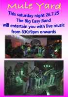 Mule Yard entertainment notice