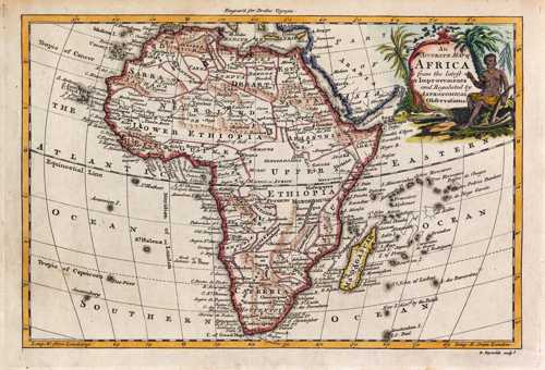 Reynolds’ Map of Africa, 1771